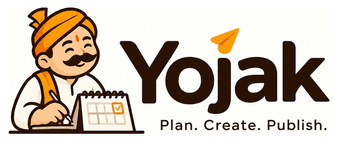 Yojak — Plan. Create. Publish.